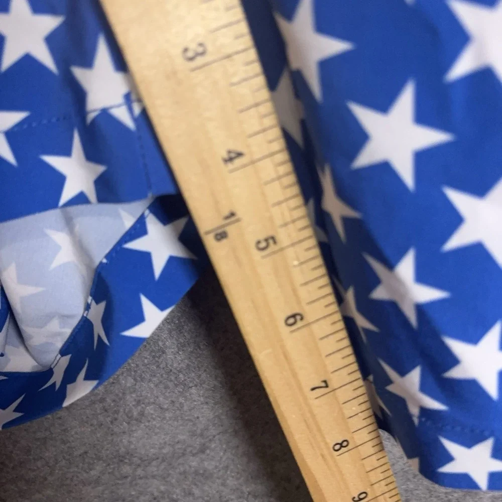 Chubbies Swim Trunks Mens XXL Blue Stars Stripes Patriotic 7